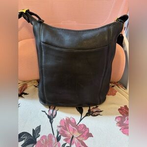 Coach Vintage 9060 Black Leather Bag